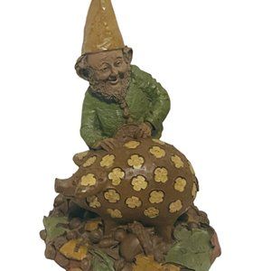 Tom Clark figurine gnome elf SIGNED sculpture Cairn CD Country Fair Pig deposit